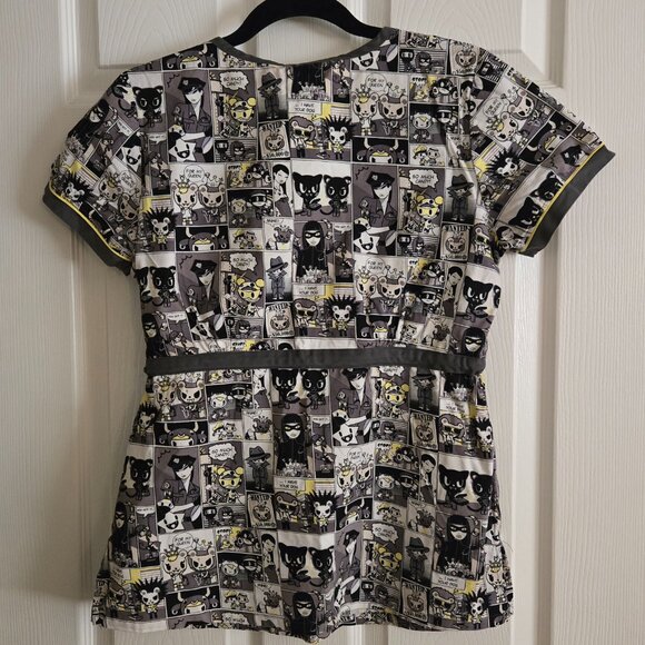 tokidoki by Koi Scrub Top Anime Bandits Comic Style - Picture 5 of 5